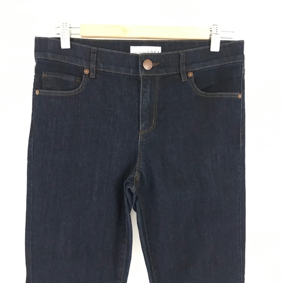 Ann Taylor LOFT Modern Boot Dark Wash Jeans Size 4 - Picture 4 of 5